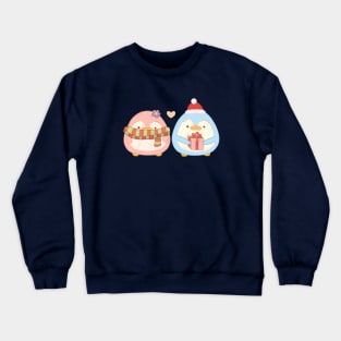 Festive Pingu Couple Crewneck Sweatshirt